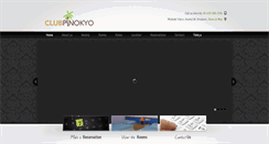 Desktop Screenshot of clubpinokyo.com